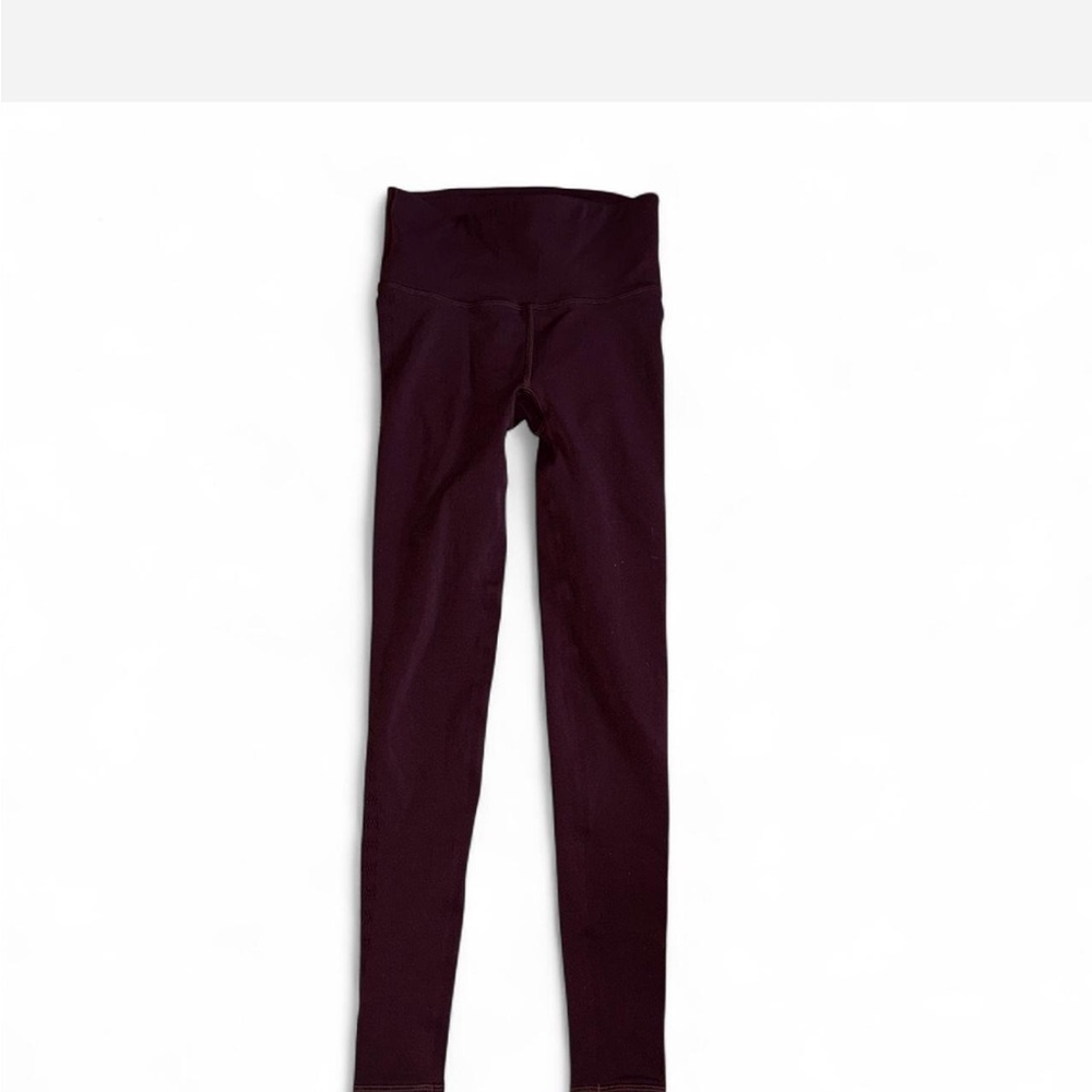 Maroon Lululemon Leggings